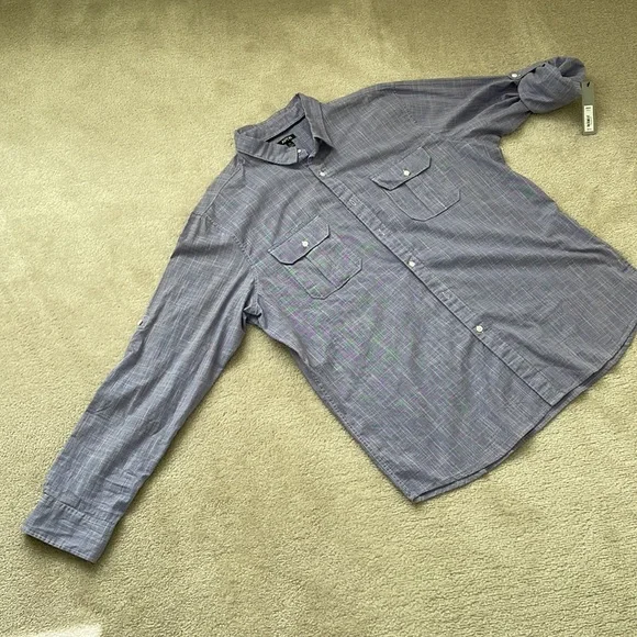 NWT Men’s APT. 9 Long Sleeve Shirt - Picture 2 of 7